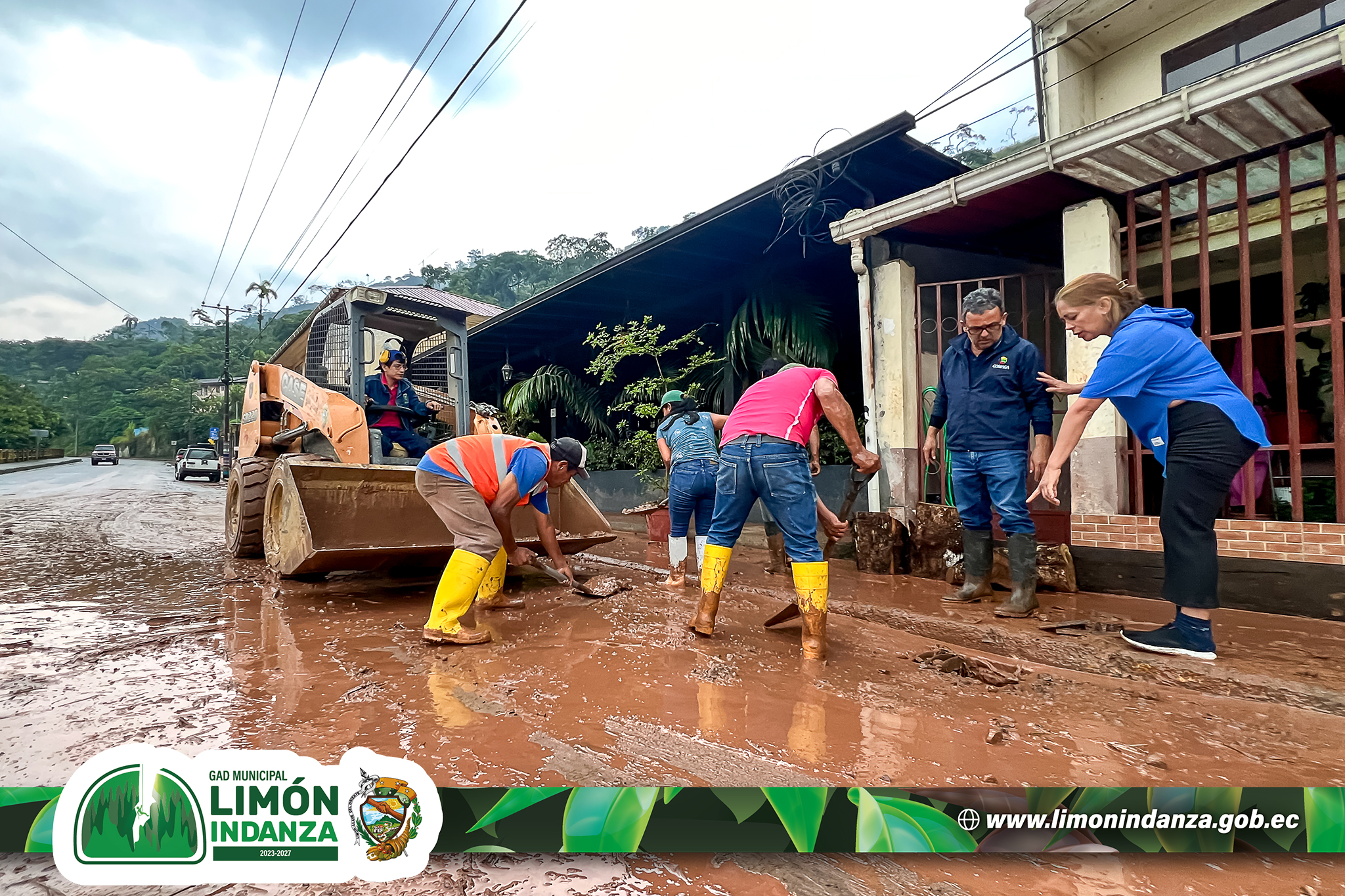 ATENCIÓN A LAS EMERGENCIAS POR LLUVIAS EN LIMÓN INDANZA